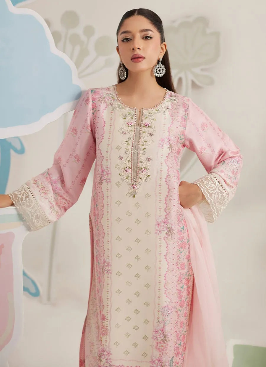 Maribel Shirt And Dupatta | Ramadan Eid Frou Frou '26 | FARAH TALIB AZIZ