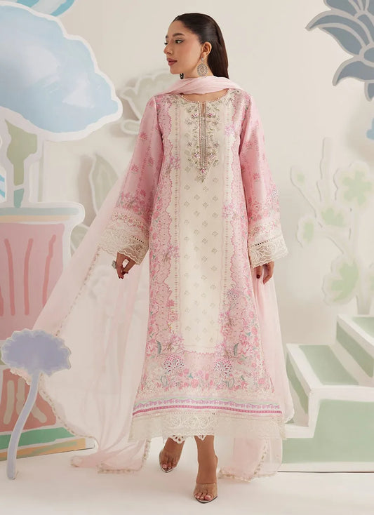 Maribel Shirt And Dupatta | Ramadan Eid Frou Frou '26 | FARAH TALIB AZIZ