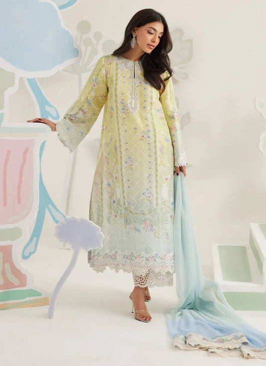 Orelia Shirt And Dupatta | Ramadan Eid Frou Frou '26 | FARAH TALIB AZIZ