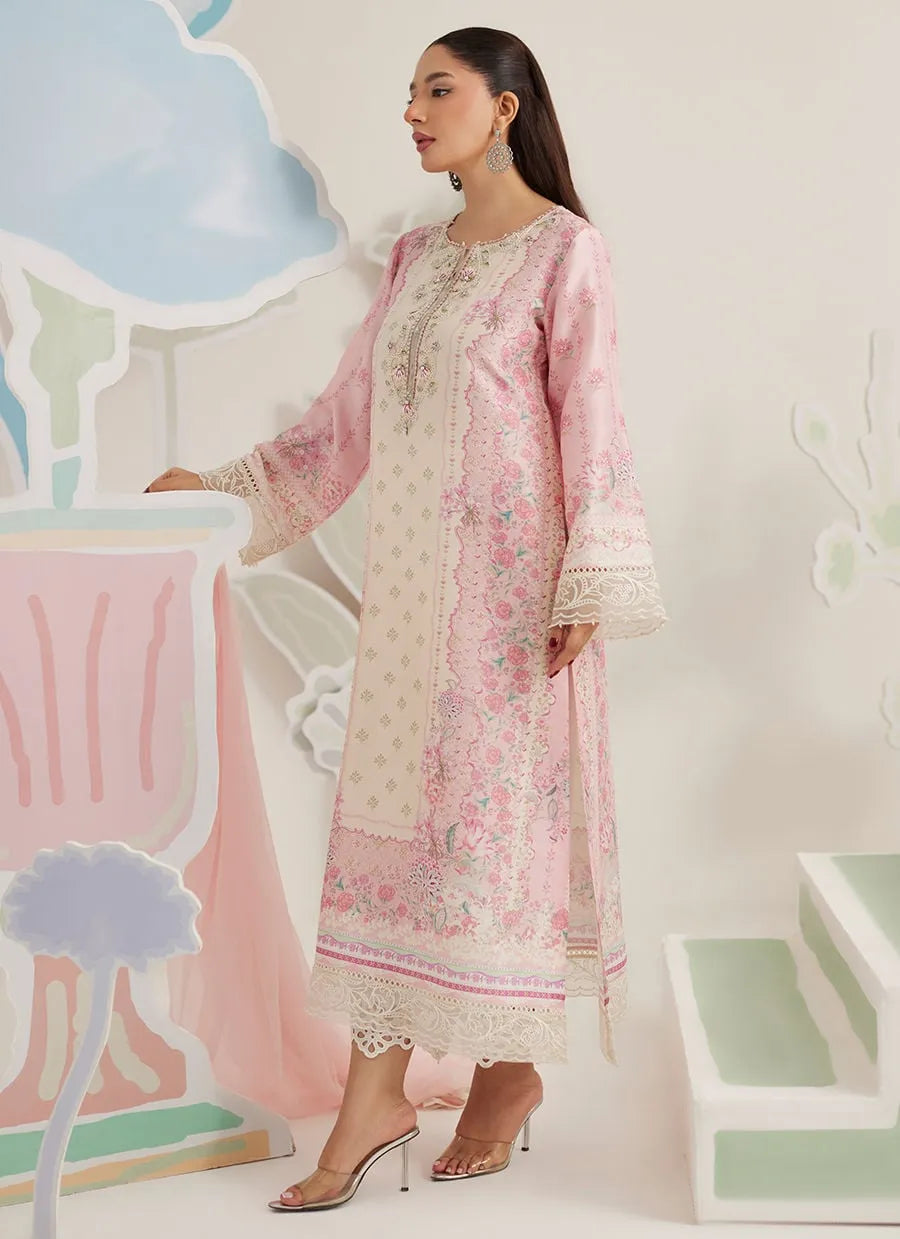 Maribel Shirt And Dupatta | Ramadan Eid Frou Frou '26 | FARAH TALIB AZIZ