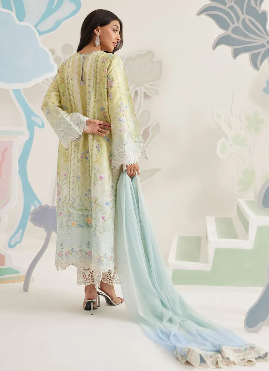 Orelia Shirt And Dupatta | Ramadan Eid Frou Frou '26 | FARAH TALIB AZIZ