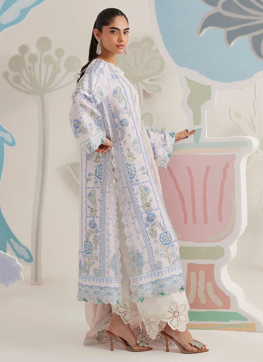 Bellora Tunic Shirt And Dupatta | Ramadan Eid Frou Frou '26 | FARAH TALIB AZIZ