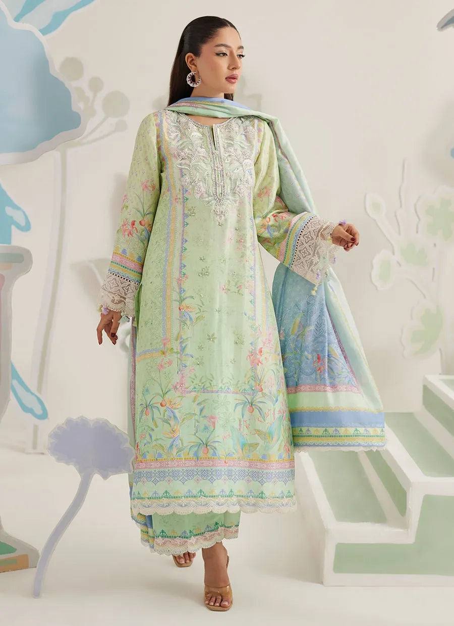 Elowen Shirt And Dupatta | Ramadan Eid Frou Frou '26 | FARAH TALIB AZIZ