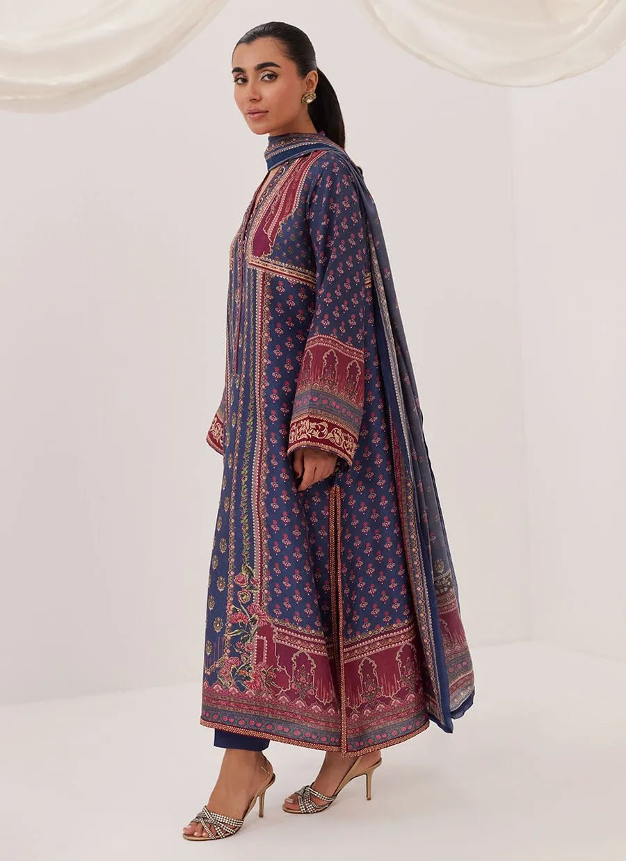 Eluria Shirt And Dupatta | Ramadan Eid Frou Frou '26 | FARAH TALIB AZIZ