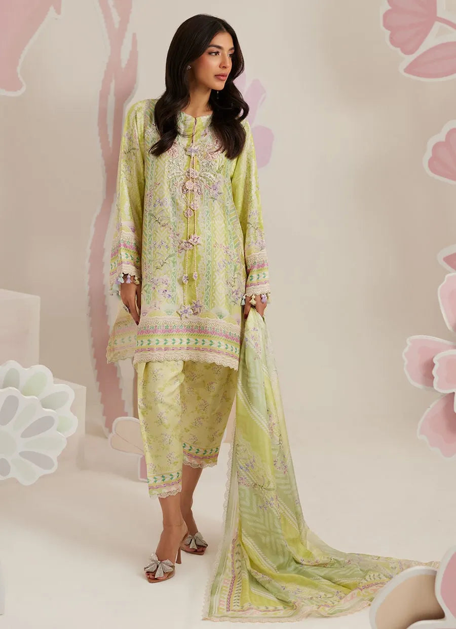 Riva Shirt And Dupatta | Ramadan Eid Frou Frou '26 | FARAH TALIB AZIZ