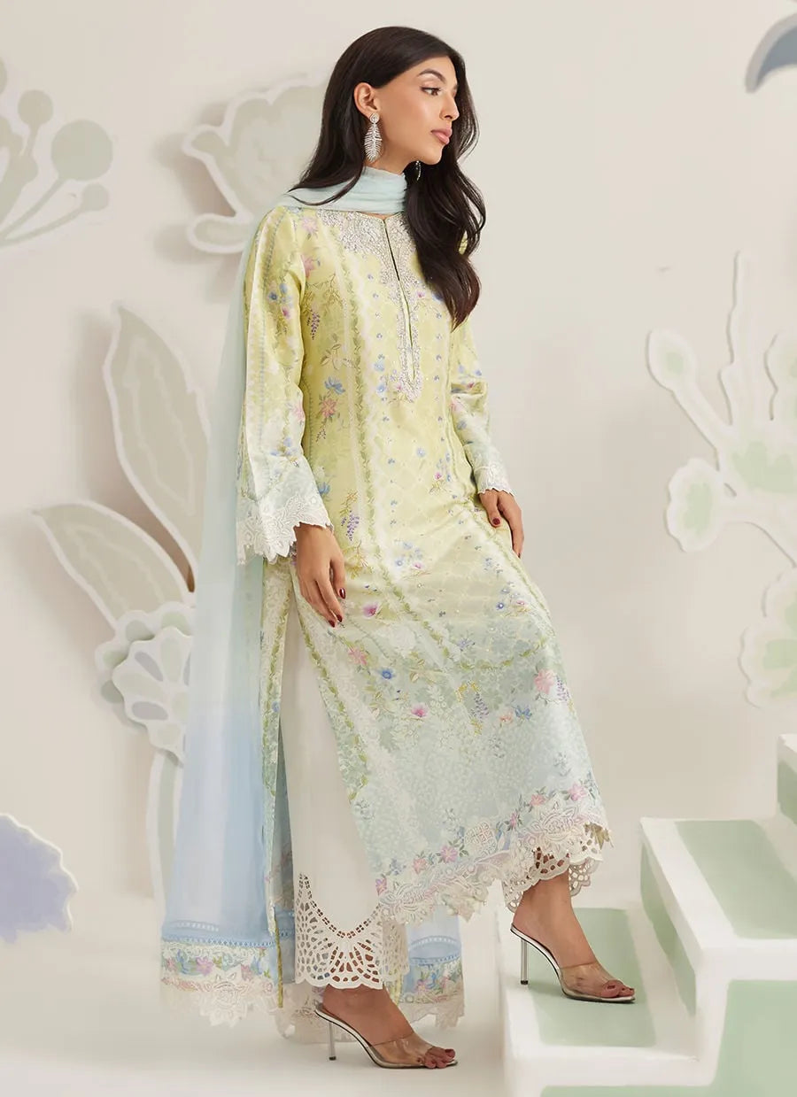 Orelia Shirt And Dupatta | Ramadan Eid Frou Frou '26 | FARAH TALIB AZIZ