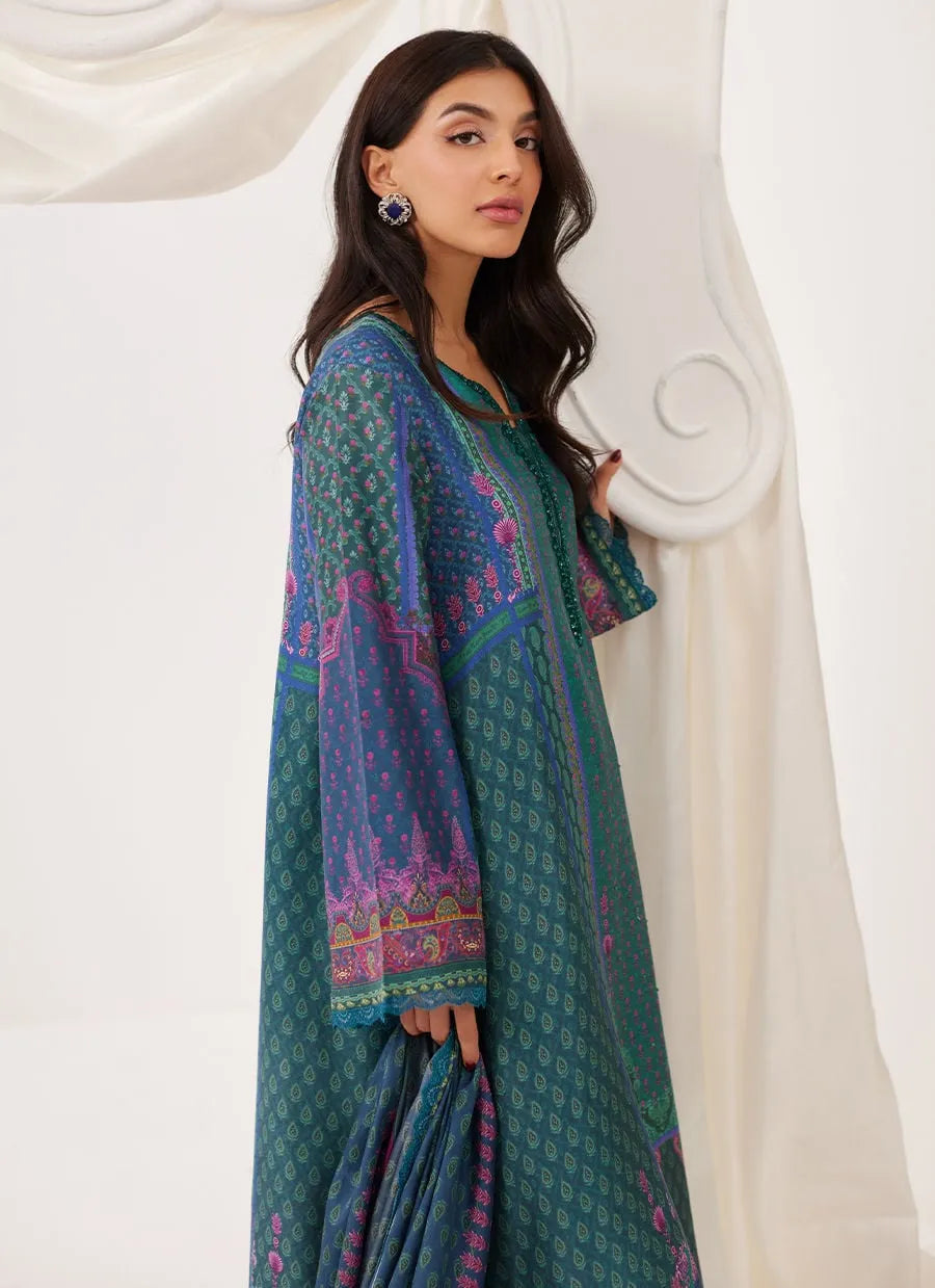 Delara Shirt And Dupatta | Ramadan Eid Frou Frou '26 | FARAH TALIB AZIZ