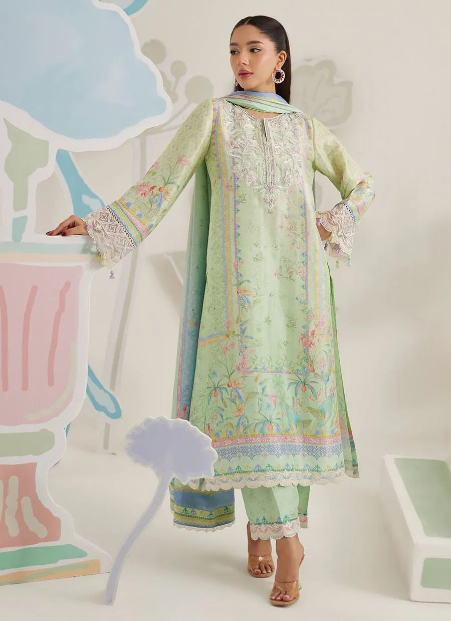 Elowen Shirt And Dupatta | Ramadan Eid Frou Frou '26 | FARAH TALIB AZIZ