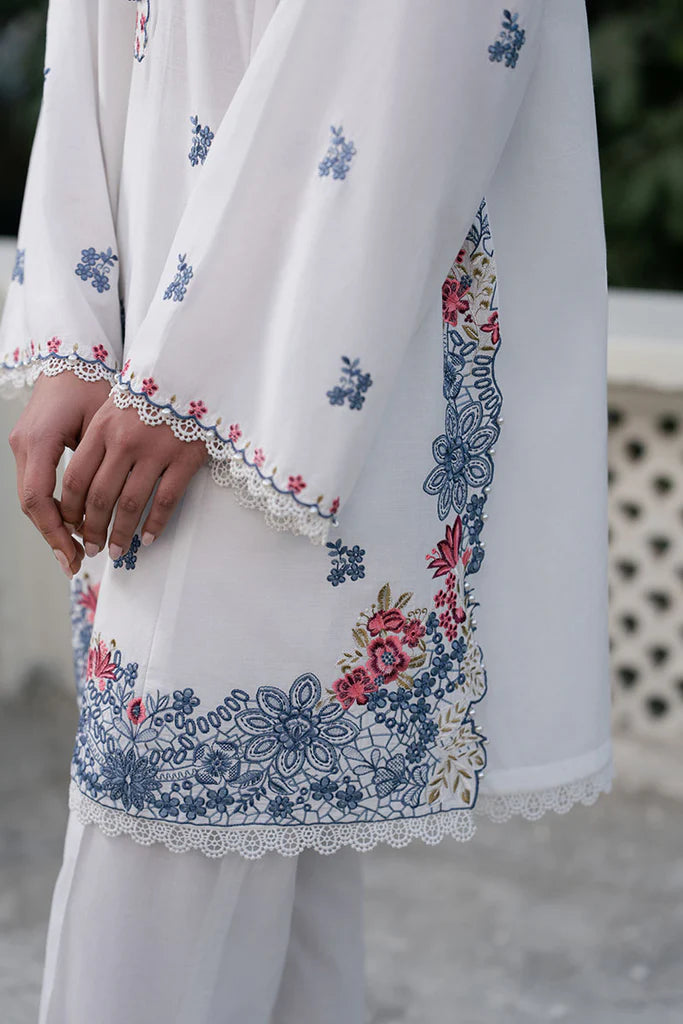 DEW WHISPER- 3PC EMBROIDERED LAWN SUIT | Cross Stitch