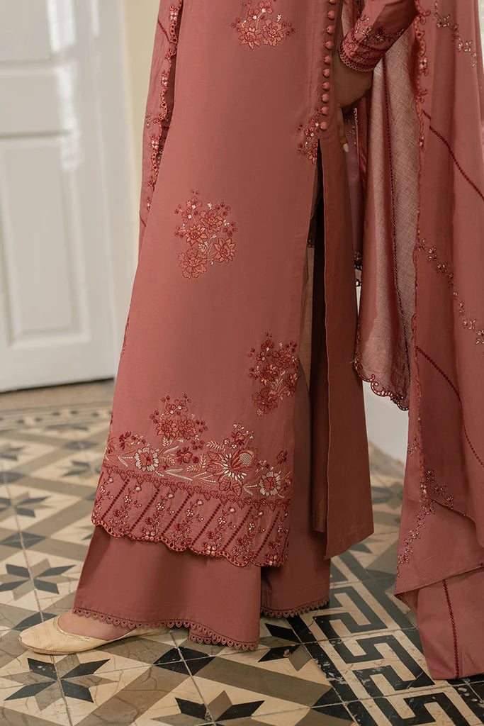 RUSTIC MEADOW- 3PC EMBROIDERED LAWN SUIT | Cross Stitch