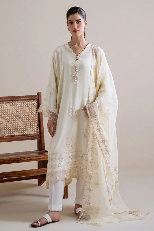 VIVID STITCH-2PC (SHIRT & DUPATTA) | EXCLUSIVE PRET | Cross Stitch