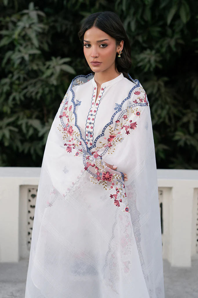 DEW WHISPER- 3PC EMBROIDERED LAWN SUIT | Cross Stitch