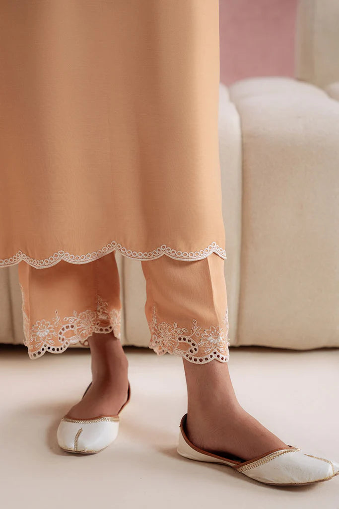 AMBER GLOW-2PC (SHIRT & TROUSER) | EXCLUSIVE PRET | Cross Stitch
