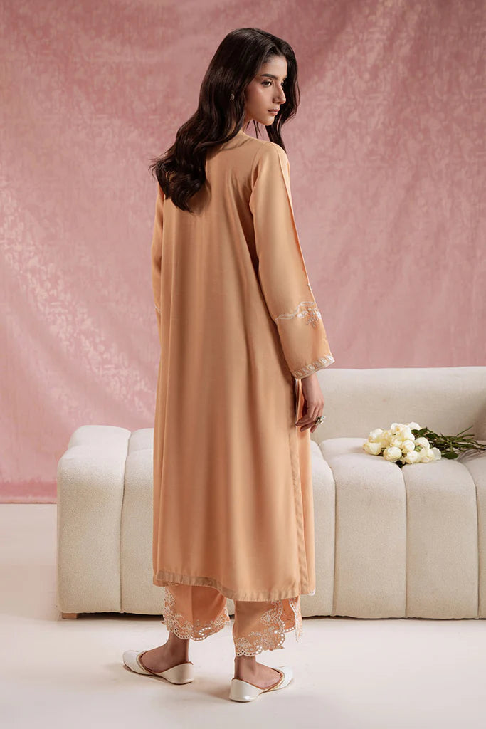 AMBER GLOW-2PC (SHIRT & TROUSER) | EXCLUSIVE PRET | Cross Stitch