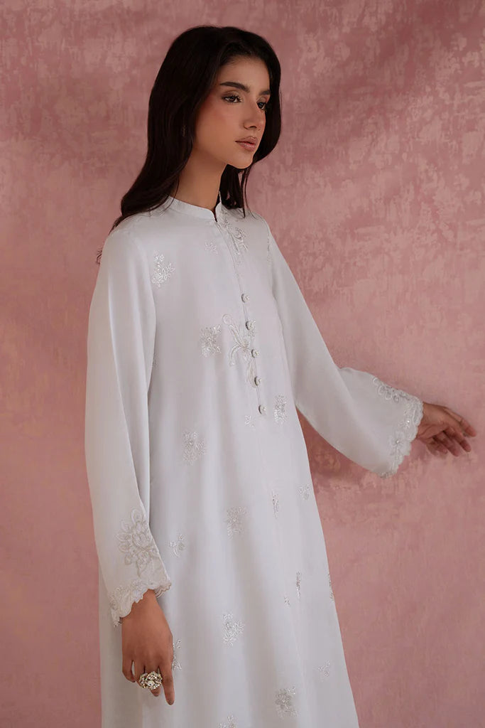 NIMBUS SNOW-2PC (SHIRT & TROUSER) | EXCLUSIVE PRET | Cross Stitch