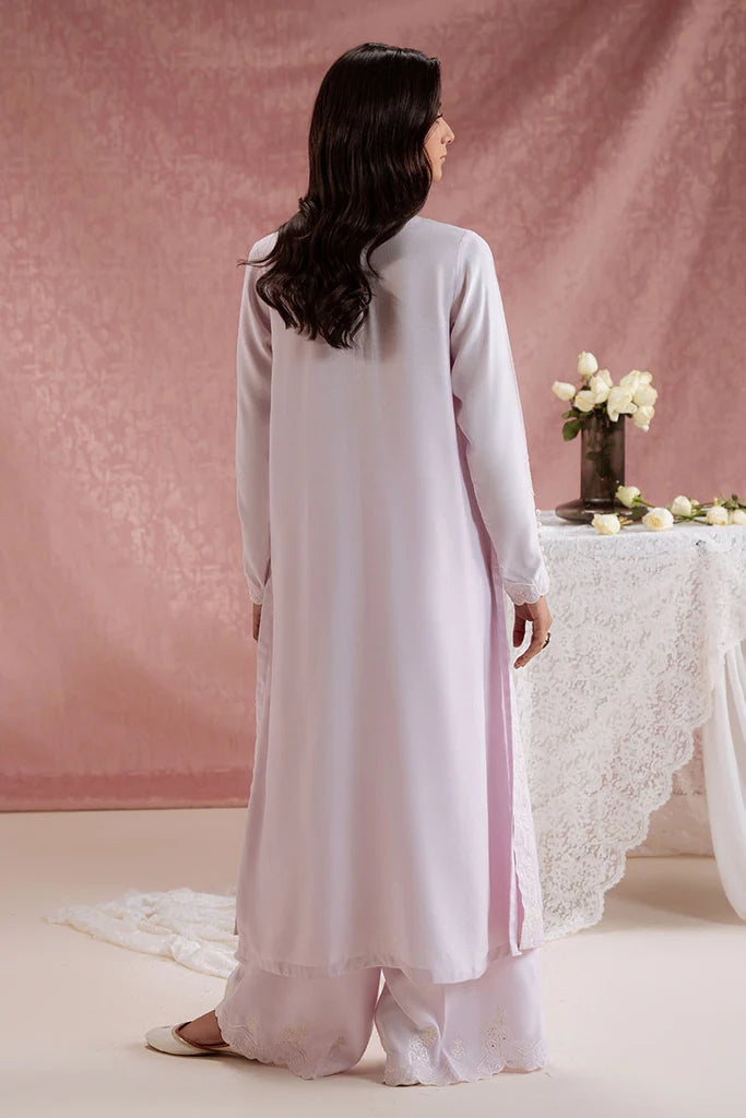 LILAC MIST-2PC (SHIRT & TROUSER) | EXCLUSIVE PRET | Cross Stitch