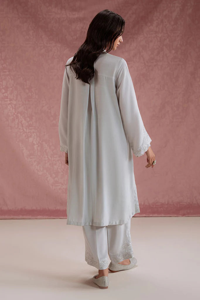 NIMBUS SNOW-2PC (SHIRT & TROUSER) | EXCLUSIVE PRET | Cross Stitch