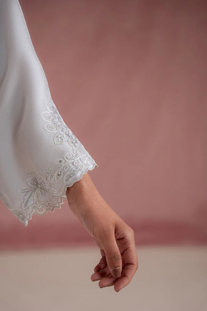 NIMBUS SNOW-2PC (SHIRT & TROUSER) | EXCLUSIVE PRET | Cross Stitch