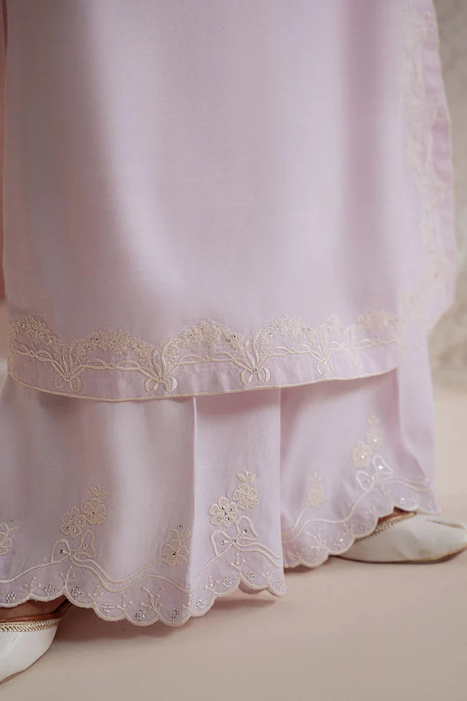 LILAC MIST-2PC (SHIRT & TROUSER) | EXCLUSIVE PRET | Cross Stitch