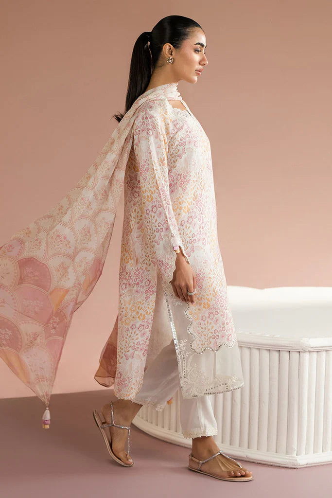 RAINBOW BURST-2PC (SHIRT & DUPATTA) | EXCLUSIVE PRET | Cross Stitch