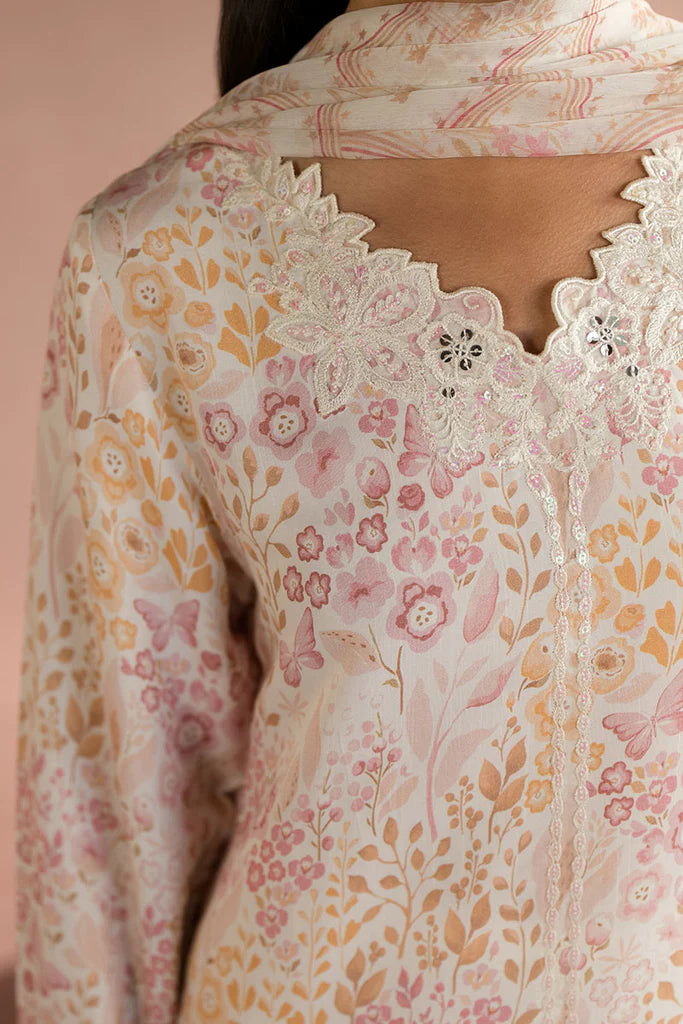 RAINBOW BURST-2PC (SHIRT & DUPATTA) | EXCLUSIVE PRET | Cross Stitch