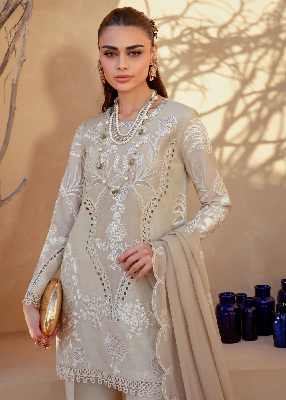 Latte Glow  | Saira Shakira Rosea Casual Pret'25