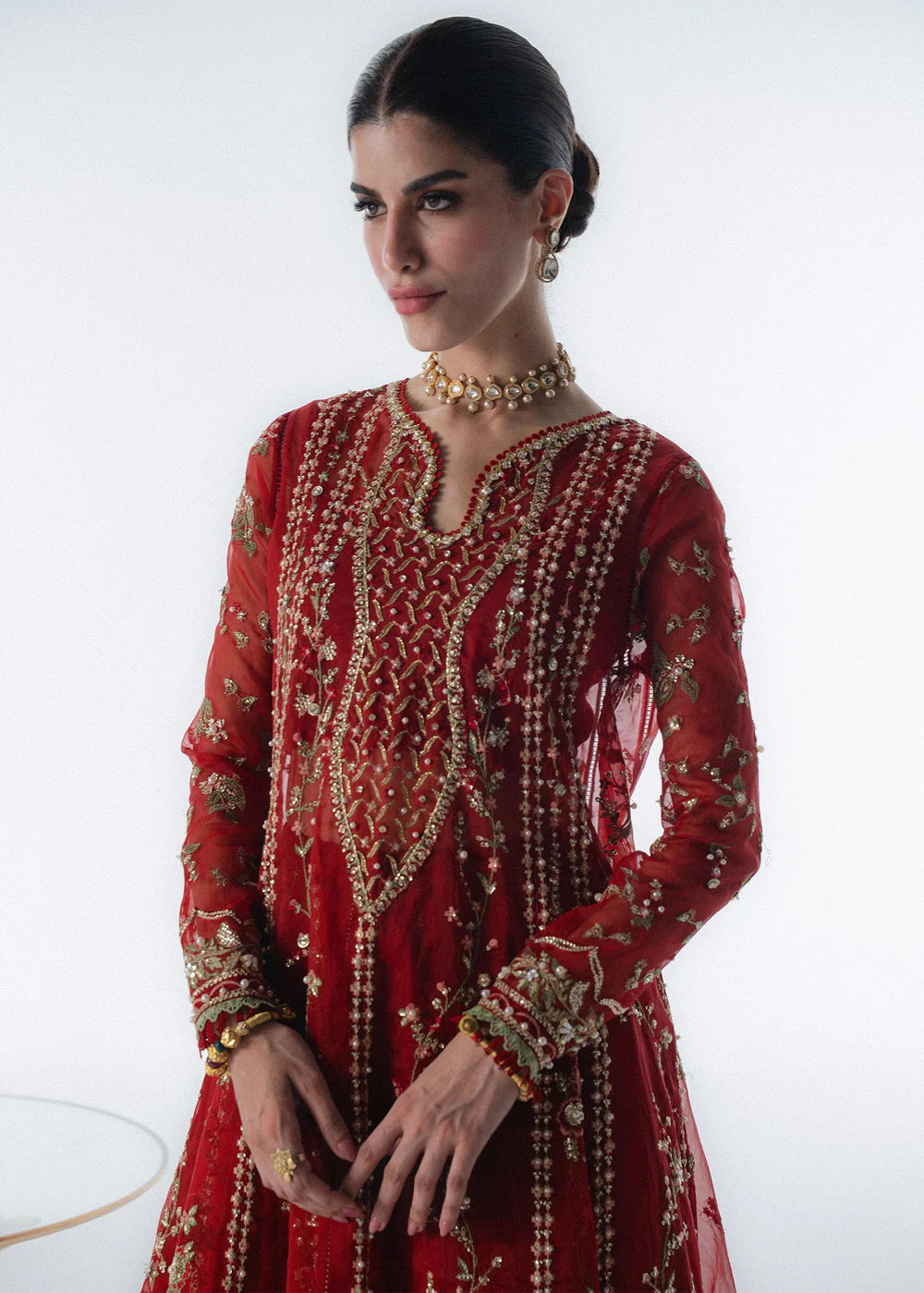 Scarlet | Festive Stitched ‘25 | Sadaf Fawad Khan