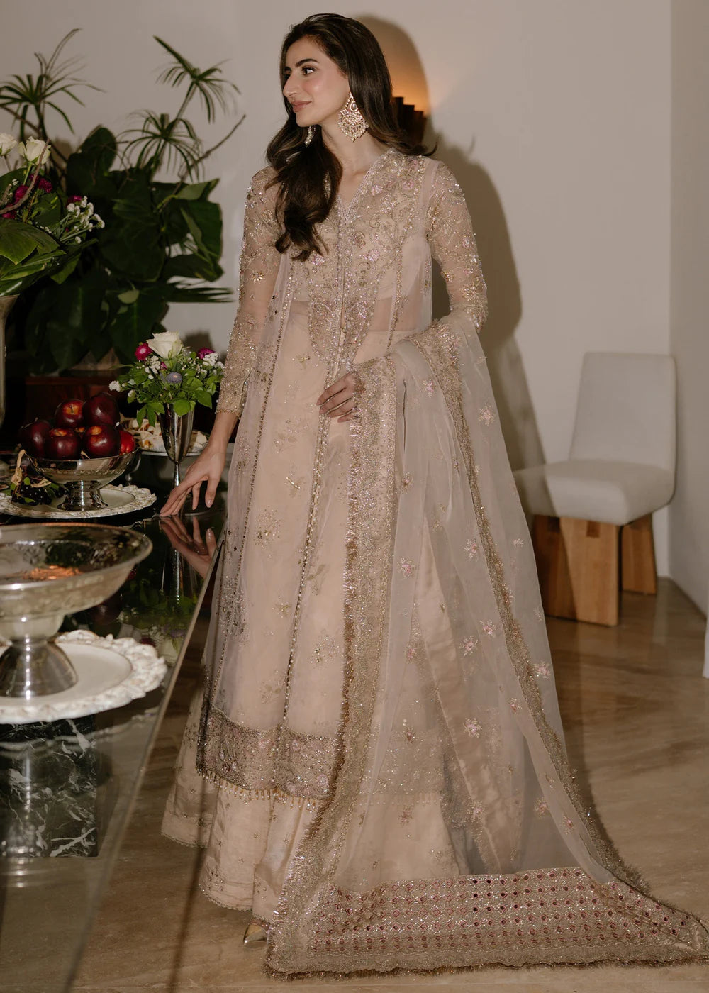 Ivory Celeste | Festive Stitched ‘25 | Sadaf Fawad Khan