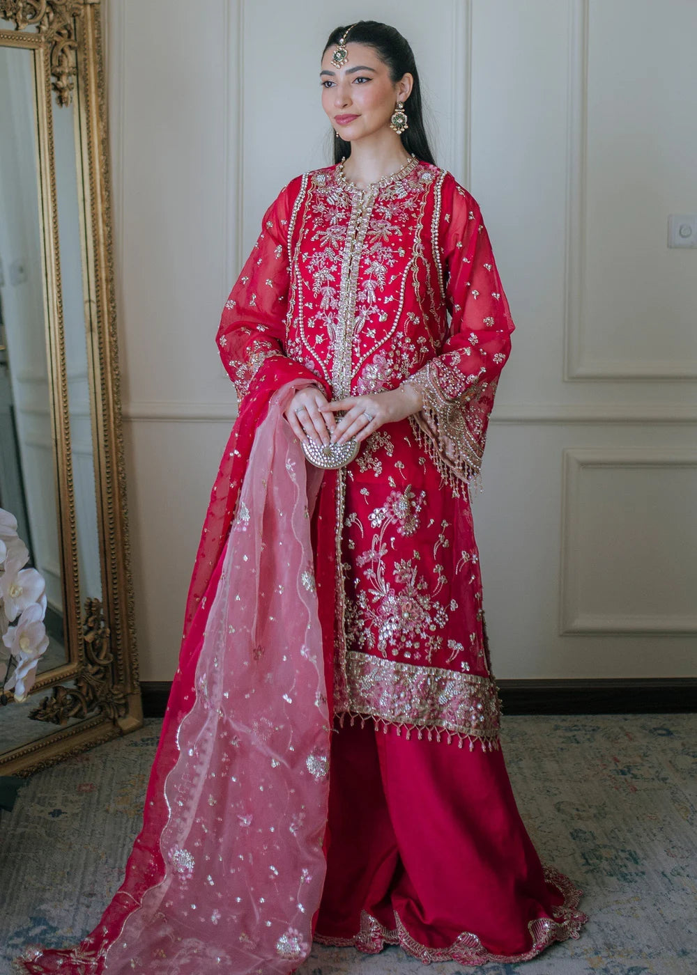 Fuschia Rose | Festive Stitched ‘25 | Sadaf Fawad Khan
