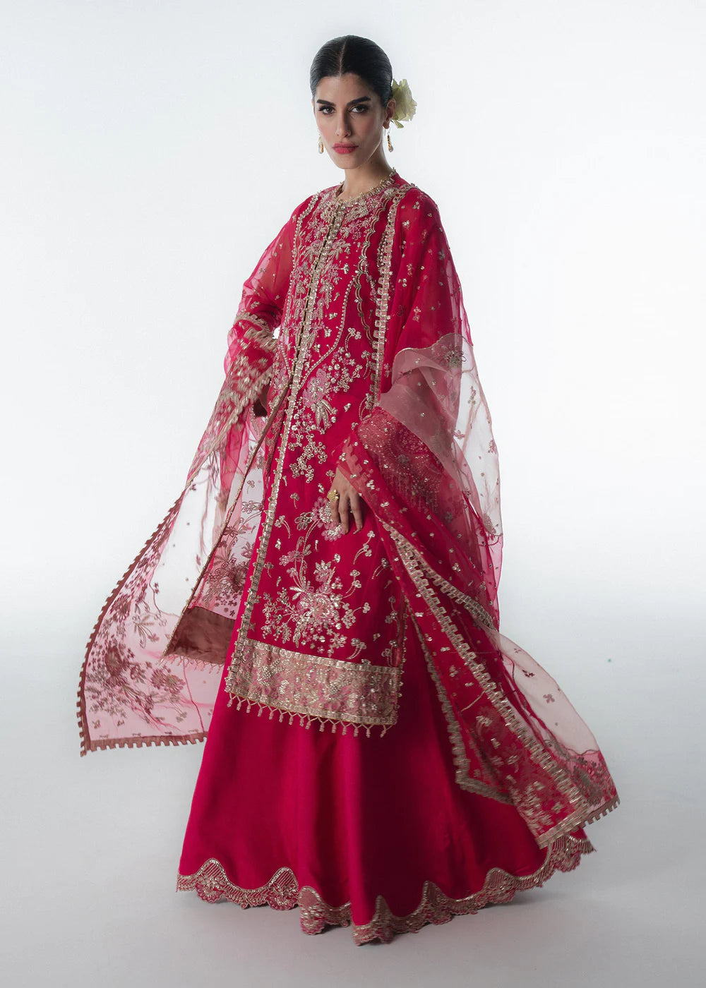 Fuschia Rose | Festive Stitched ‘25 | Sadaf Fawad Khan