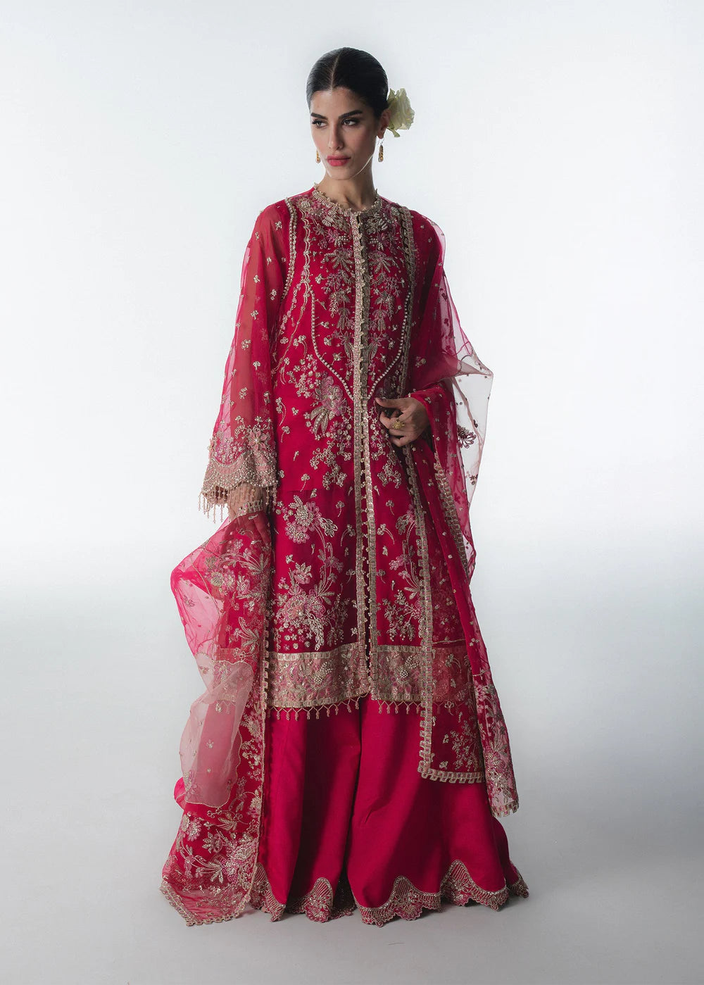 Fuschia Rose | Festive Stitched ‘25 | Sadaf Fawad Khan