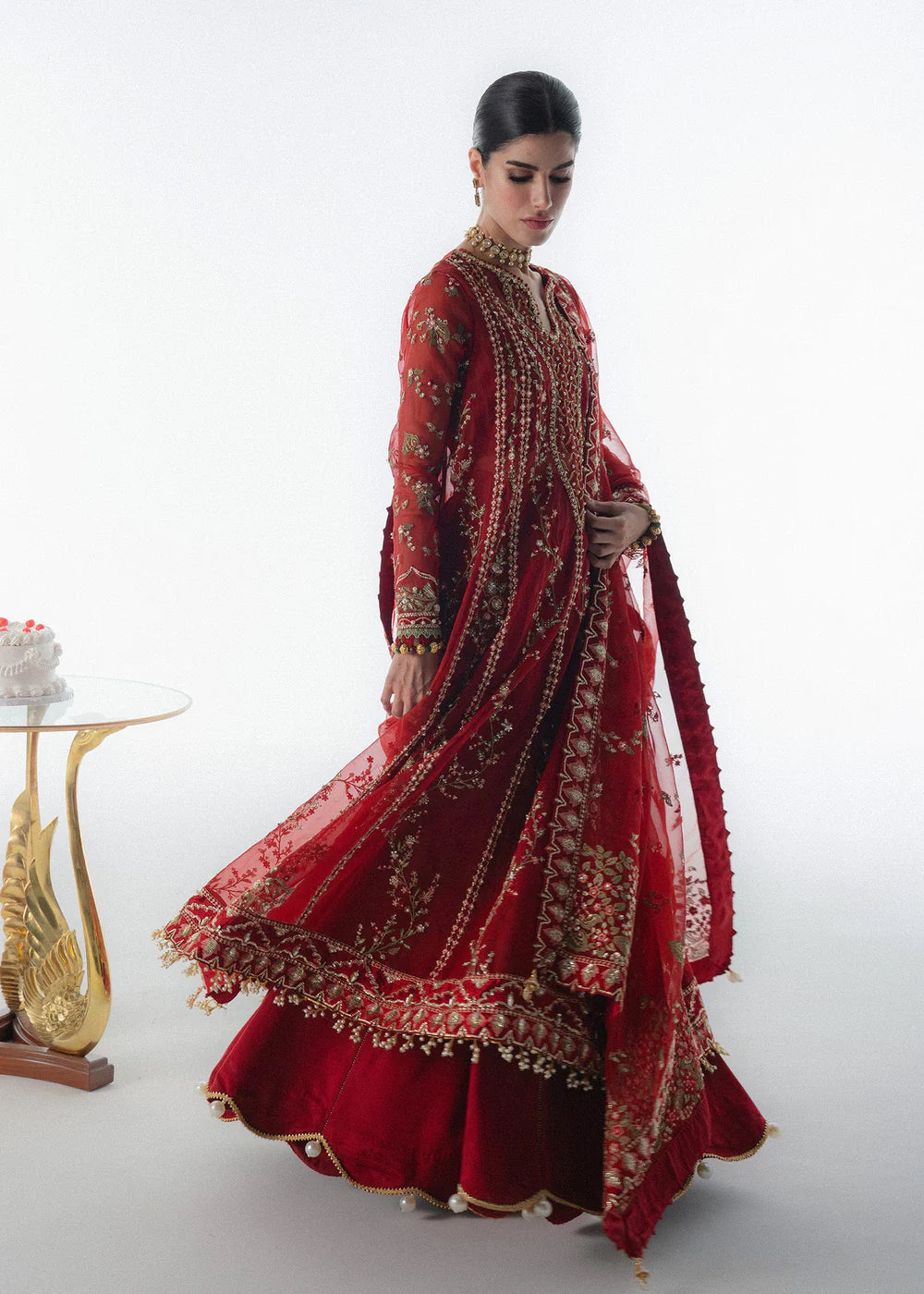 Scarlet | Festive Stitched ‘25 | Sadaf Fawad Khan