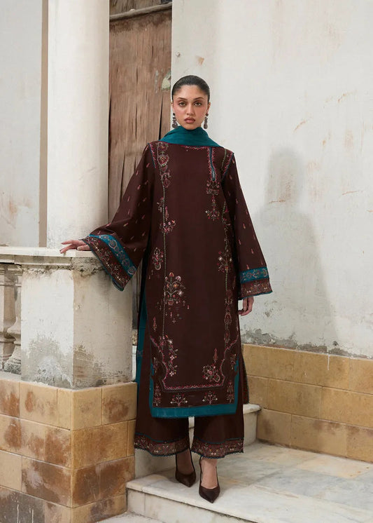 Mocha | Khaddar Pret '25 | HUSSAIN REHAR