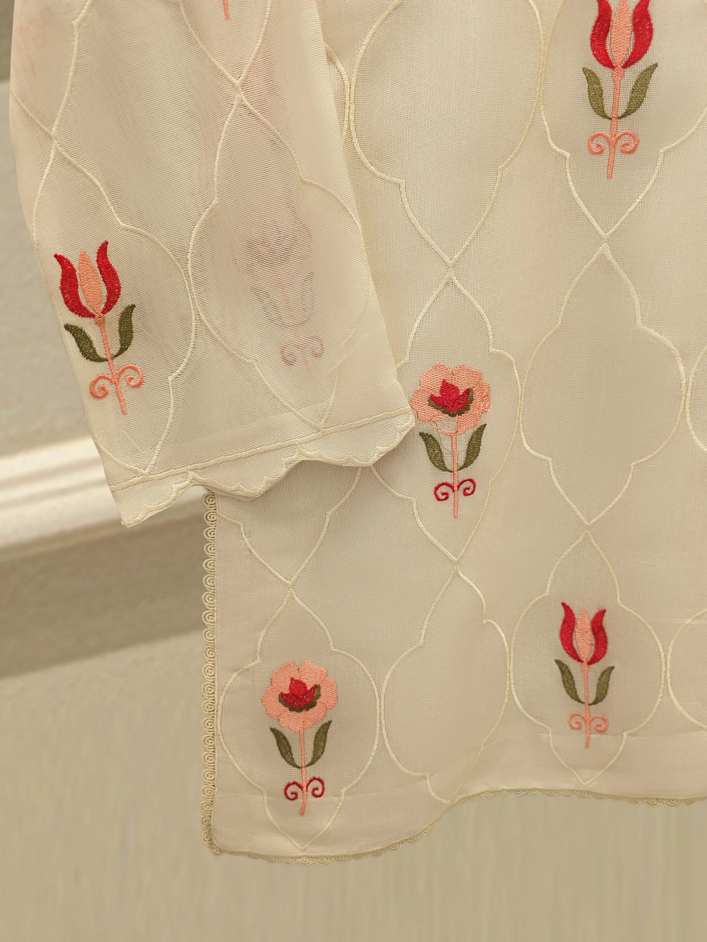 2 Piece - Pure Embroidered Cotton Net Suit S113814 | Aghanoor Bridal