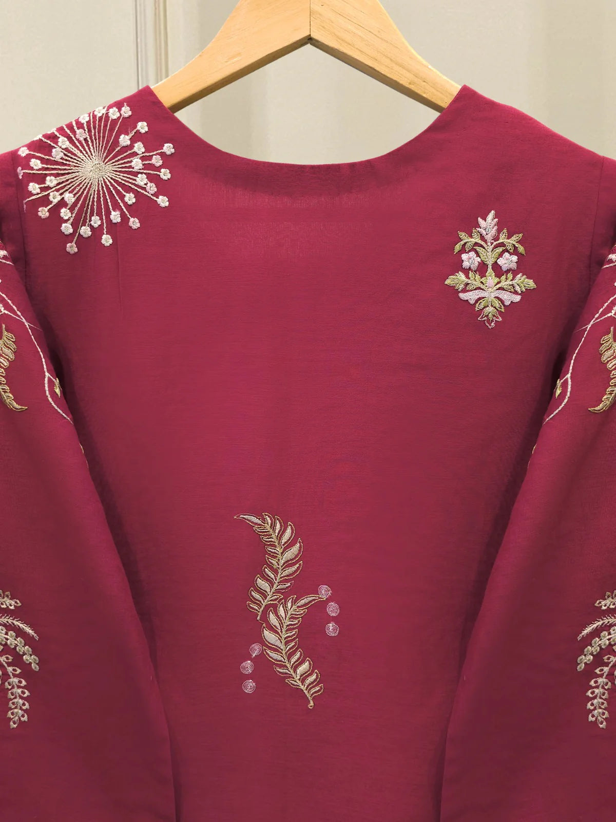 2 Piece - Embroidered Kora Cotton Suit S113813 | Aghanoor Bridal