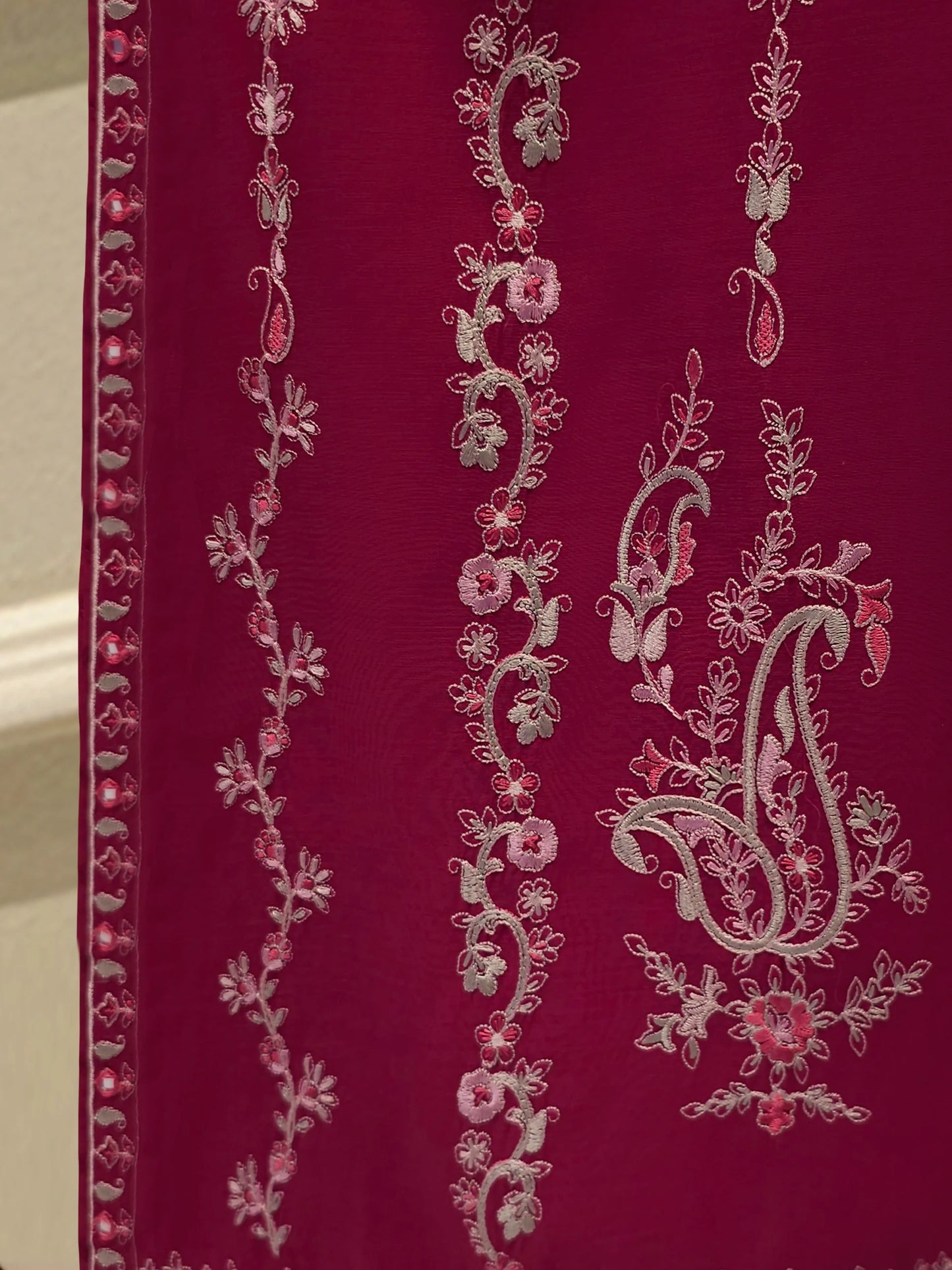 Pure Embroidered Kora Cotton Shirt S113836 | Aghanoor Bridal