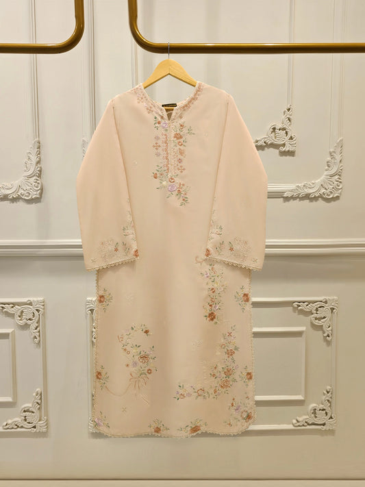 2 Piece - Embroidered Cambric Suit S113770 | Aghanoor Bridal