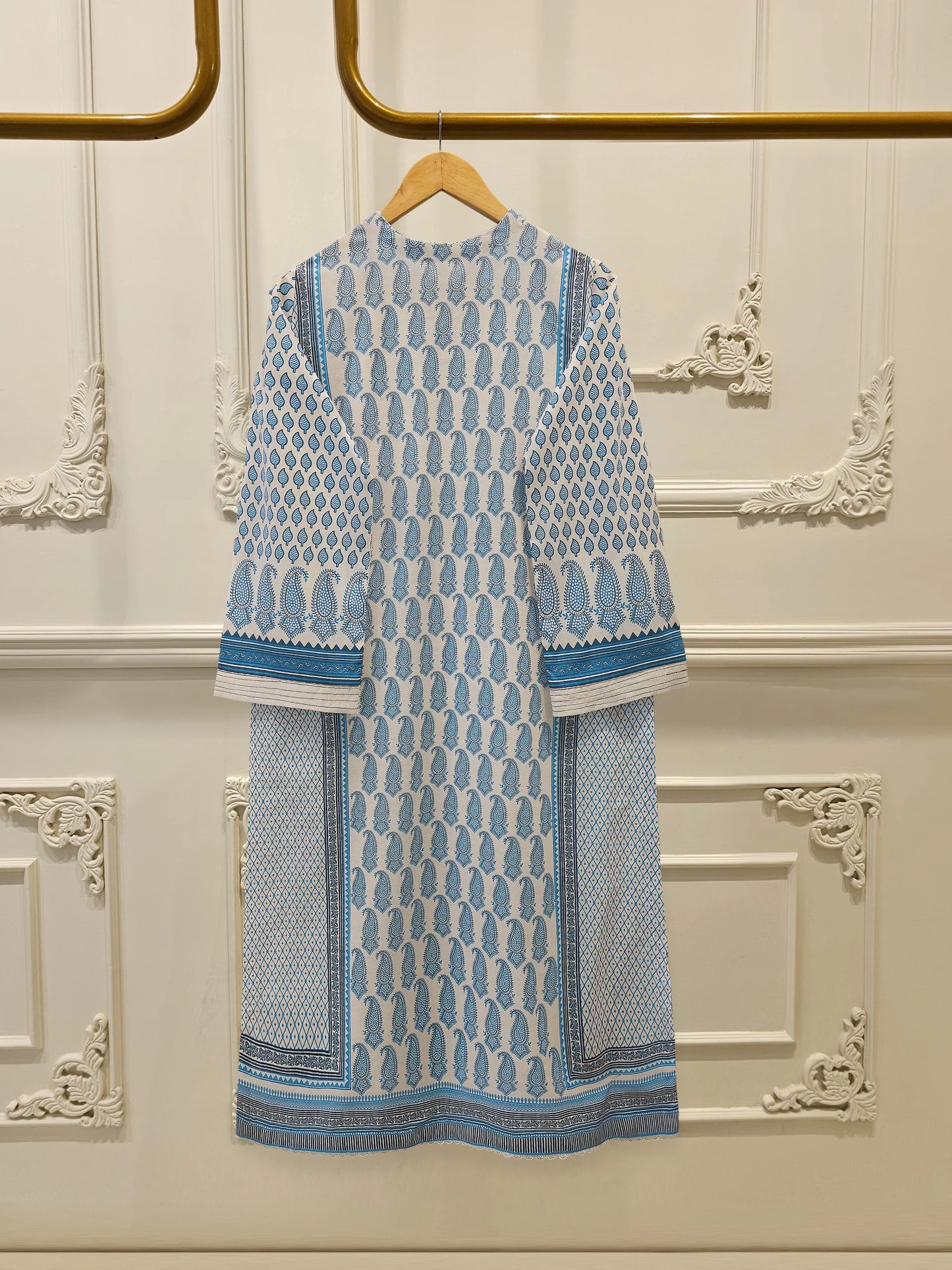 2 Piece - Digital Printed Cambric Suit S113859 | Aghanoor Bridal