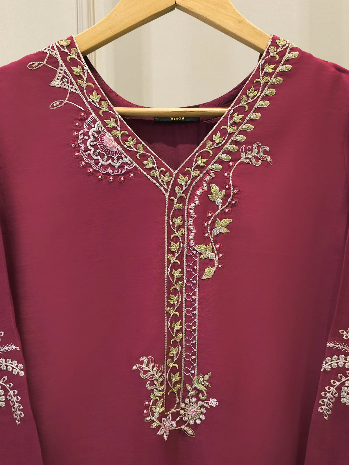 2 Piece - Embroidered Kora Cotton Suit S113813 | Aghanoor Bridal