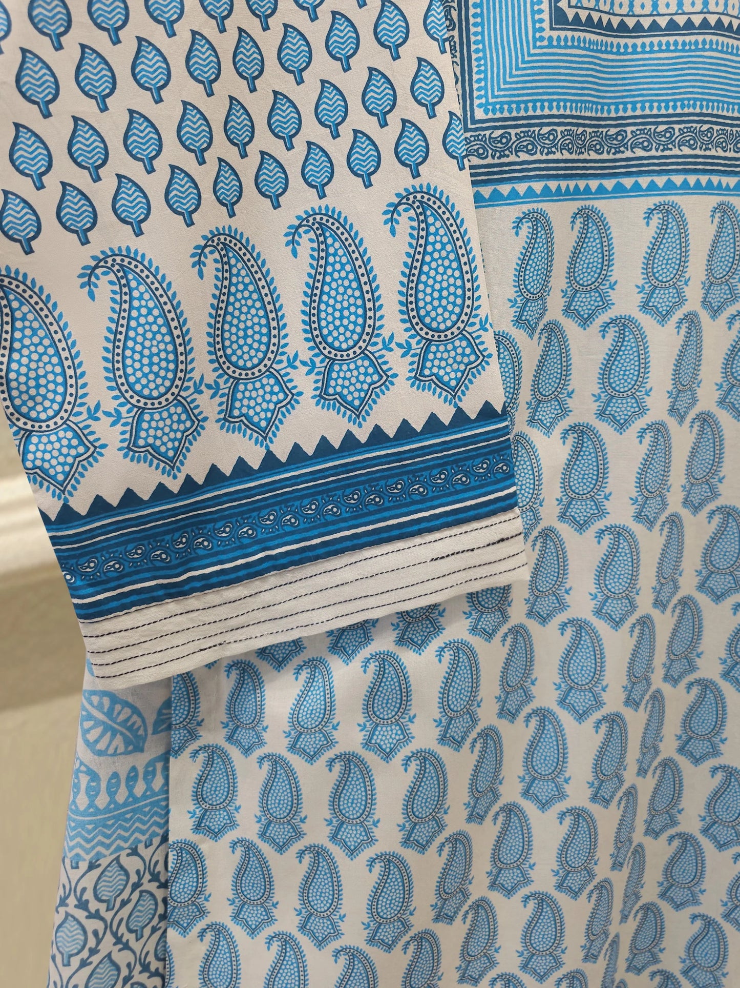 2 Piece - Digital Printed Cambric Suit S113859 | Aghanoor Bridal