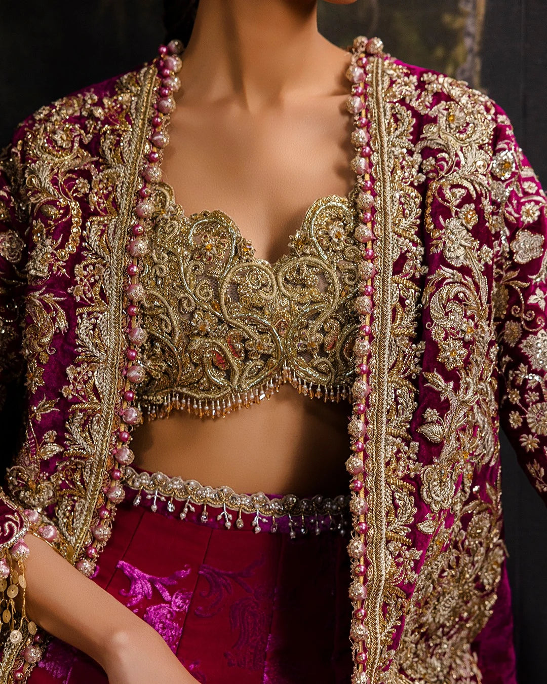 Magenta Mastaani | Bridal Couture | SANA SAFINAZ