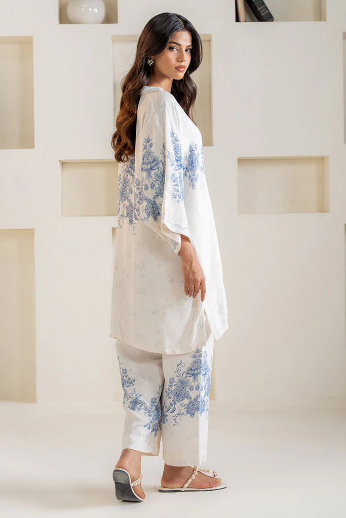 BLUE CRUISE-2PC (SHIRT & TROUSER) | EXCLUSIVE PRET | Cross Stitch
