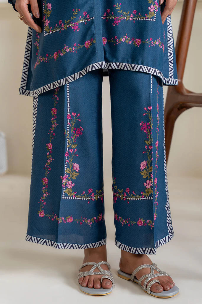 MIDNIGHT NAVY-2PC (SHIRT & TROUSER) | EXCLUSIVE PRET | Cross Stitch