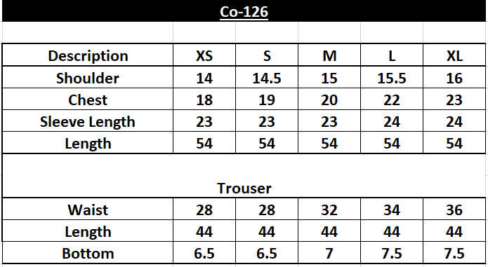 CO-126 | Co-ords '26 | VANYA