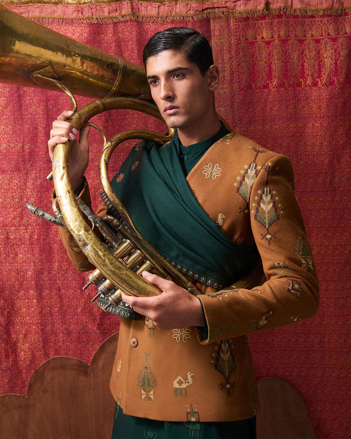 CYRUS JACKET | Khaddar Pret '26 | Jugnu Men