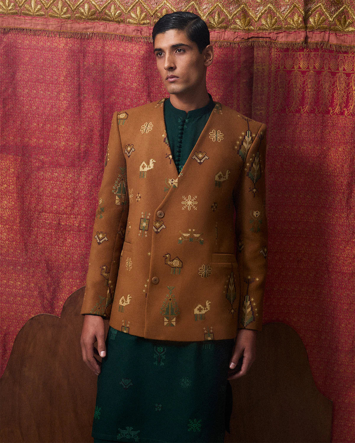 CYRUS JACKET | Khaddar Pret '26 | Jugnu Men