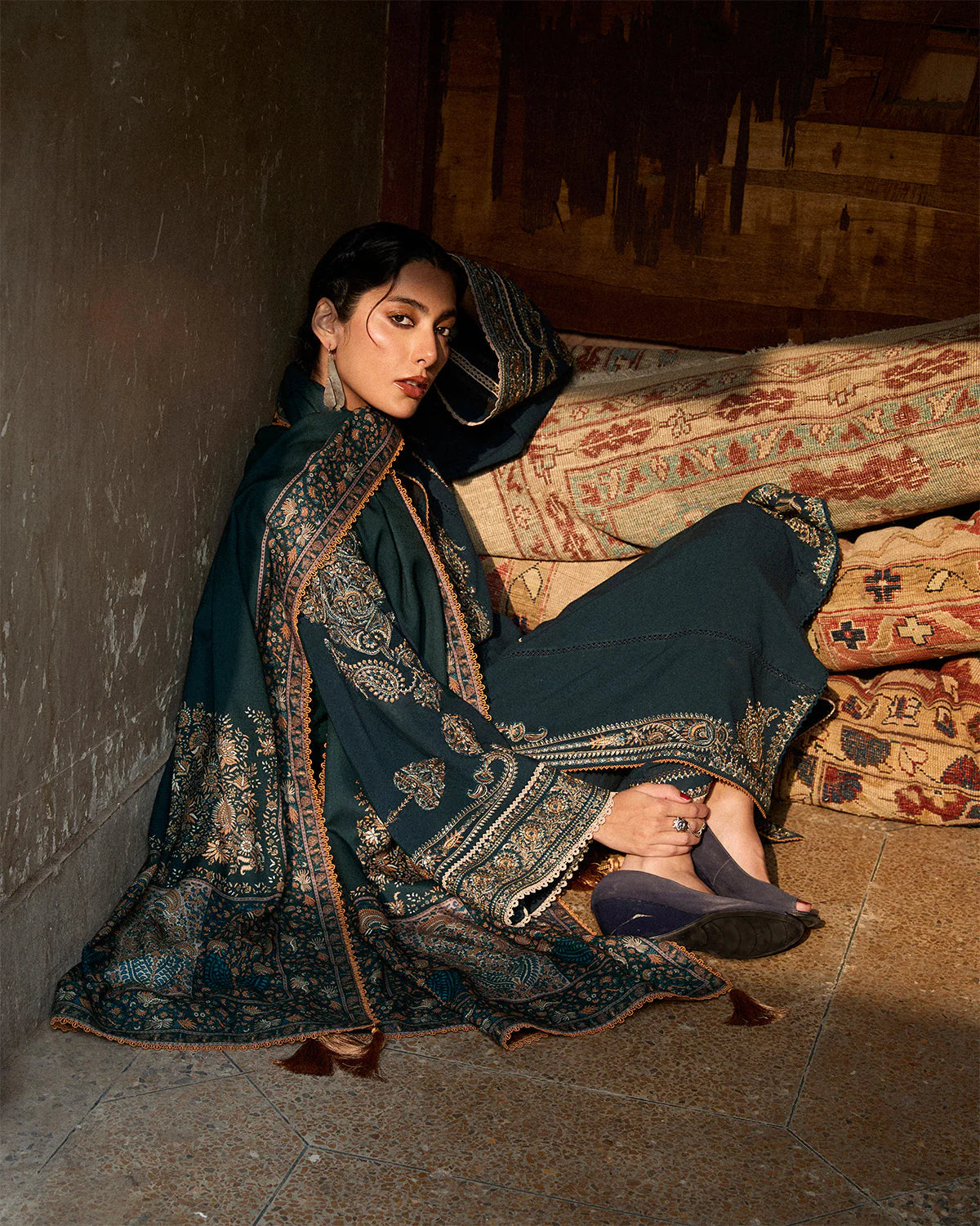 Niva | Karandi Unstitched, AW 25 - Edit III | Jugnu