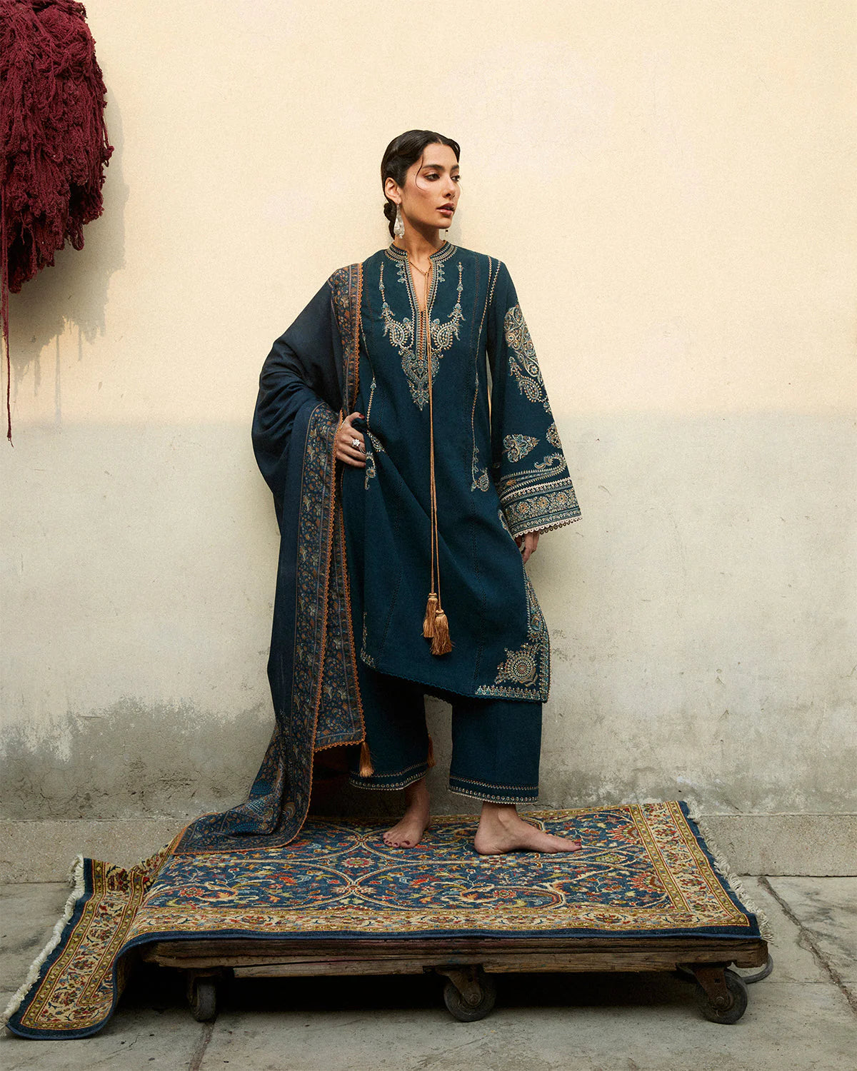 Niva | Karandi Unstitched, AW 25 - Edit III | Jugnu