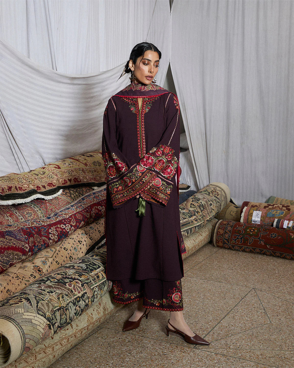 Bari | Karandi Unstitched, AW 25 - Edit III | Jugnu