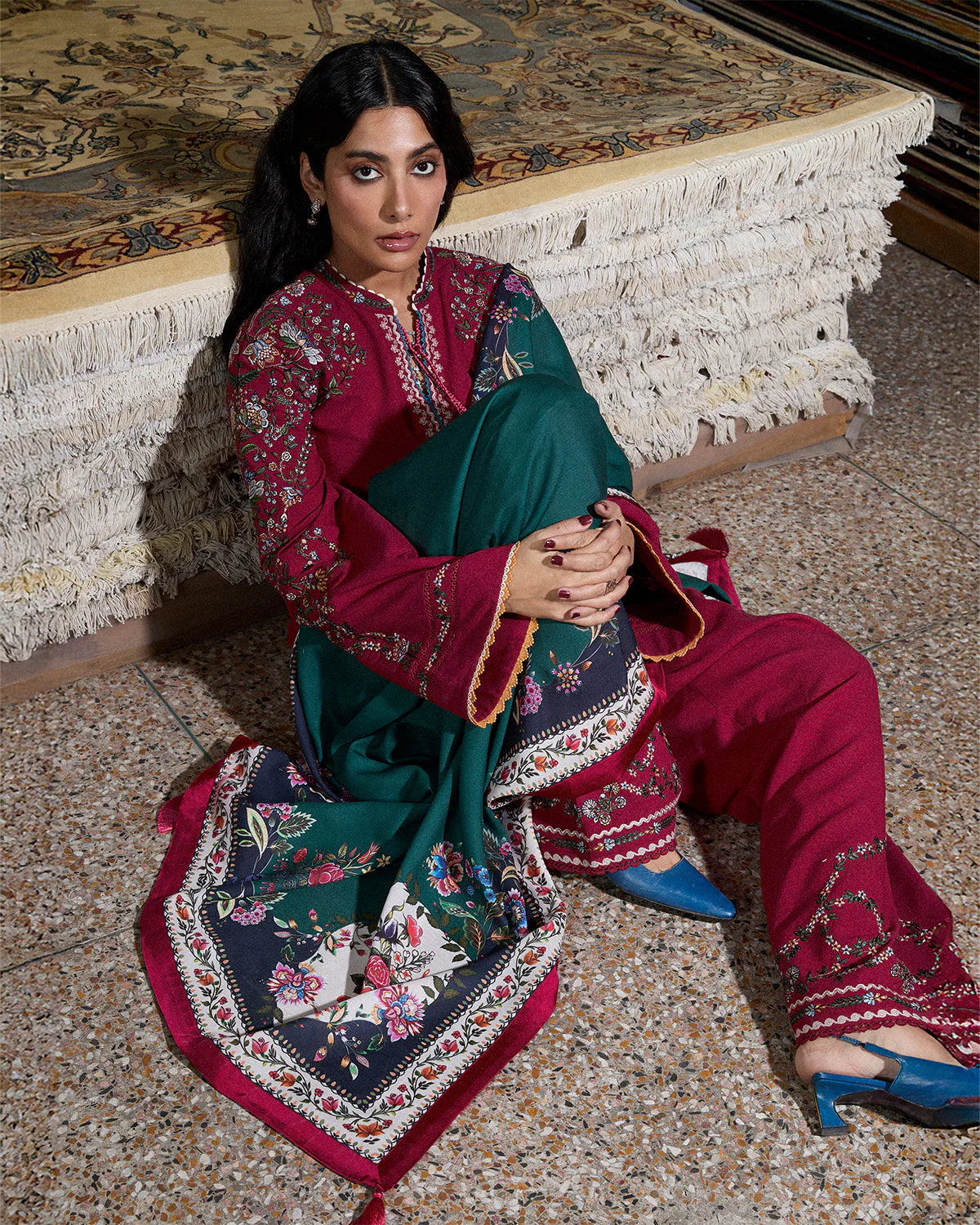 Hasti | Karandi Unstitched, AW 25 - Edit III | Jugnu